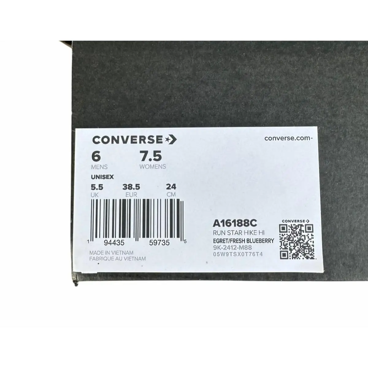 Converse shoes - Converse Run Star Hike - Run Star Hike - A16188C - Cream (UPC: 194435597355) 5