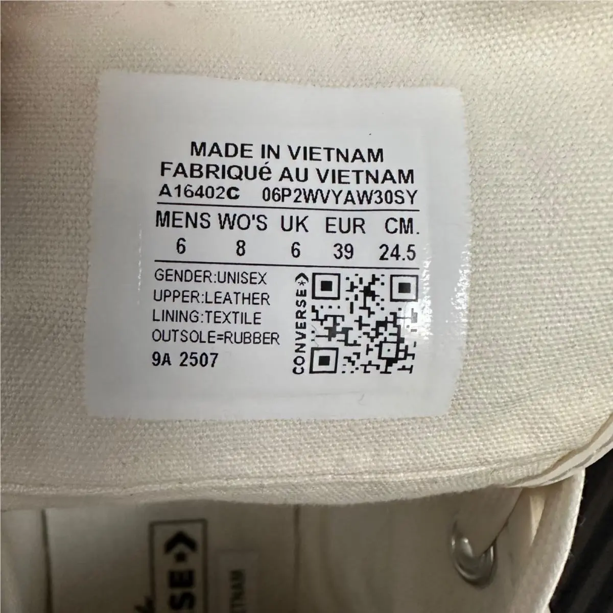 Converse shoes - Converse Chuck 70 - Chuck - A16402C - Beige (UPC: 194435827643) 10