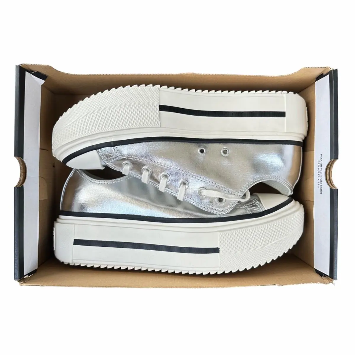 Converse shoes - Converse Chuck Taylor All Star Lift - A16406C - Silver (UPC: 194435828169) 5