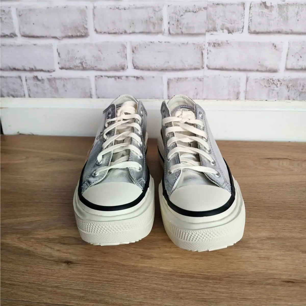 Converse shoes - Converse Chuck Taylor All Star Lift - A16406C - Silver (UPC: 194435828169) 2