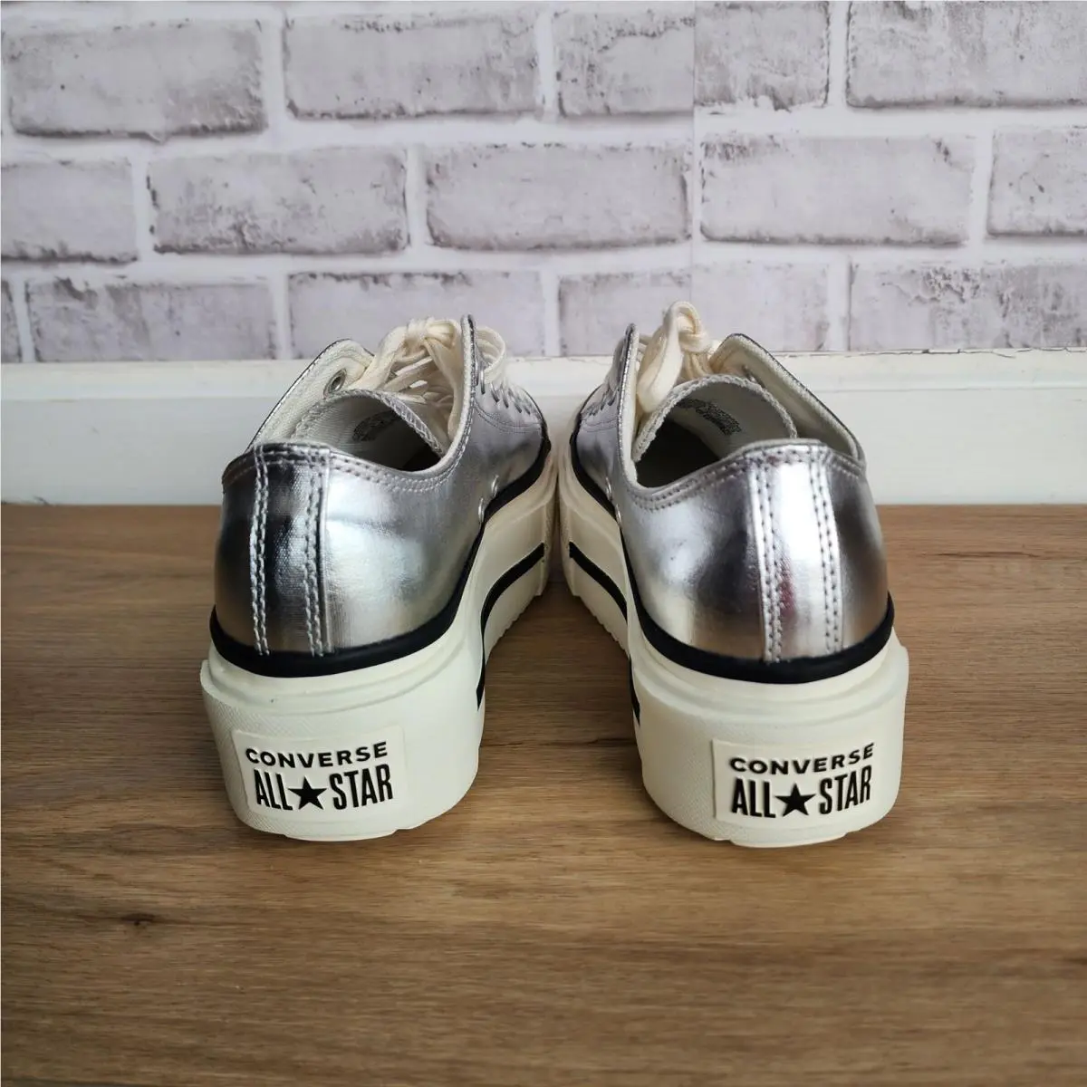 Converse shoes - Converse Chuck Taylor All Star Lift - A16406C - Silver (UPC: 194435828169) 3