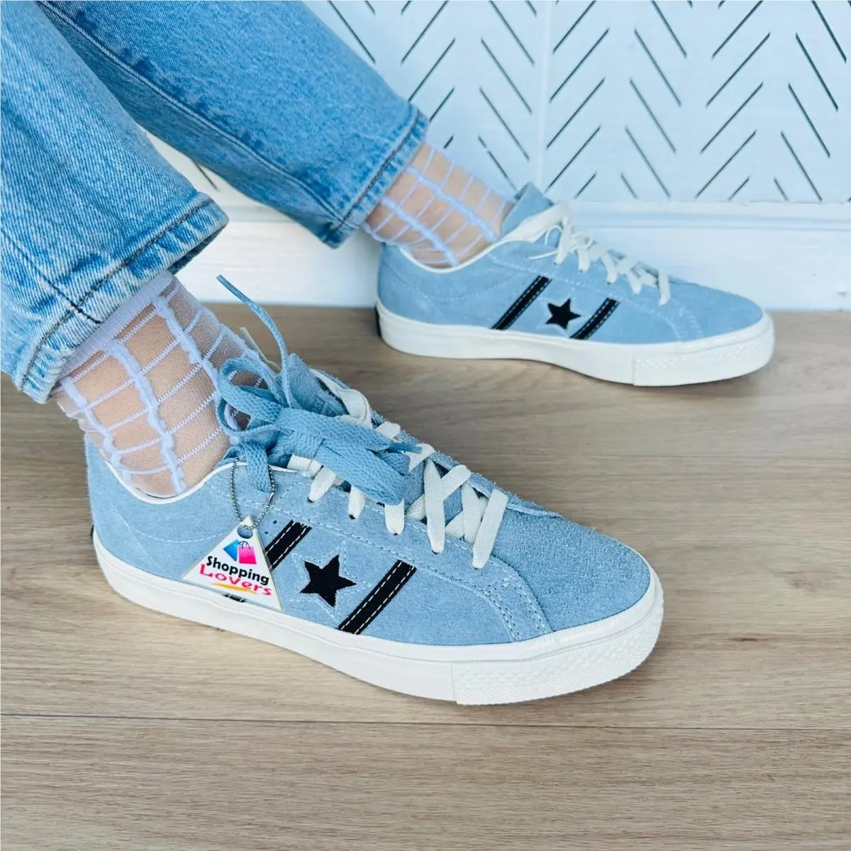 ⭐converse One Star Academy Pro Ox Suede Low 8 Womens Shoes Blue Sneaker A09236C