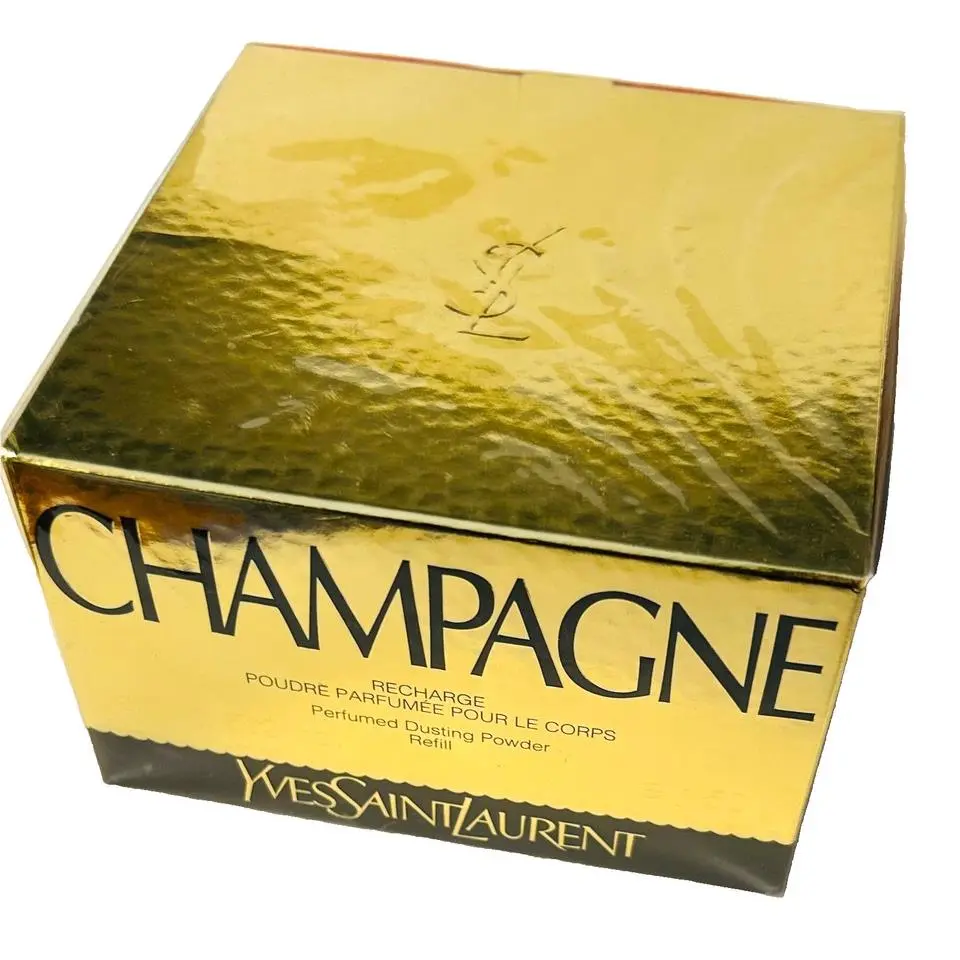 Vintage Yves Saint Laurent Champagne Perfumed Dusting Powder 5.2oz/150g