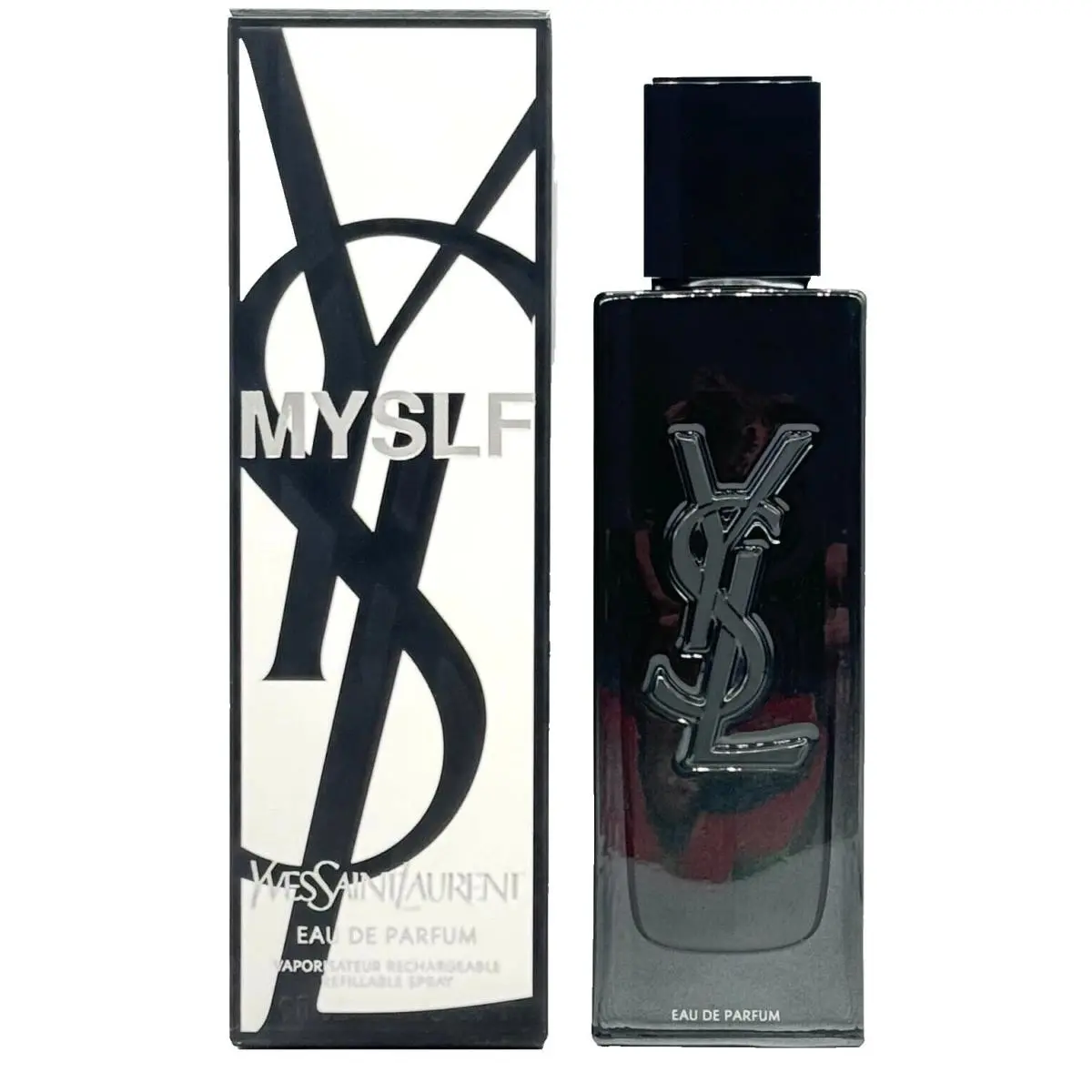 Myslf by Yves Saint Laurent 3.3 Oz. Edp Refillable Spray For Men Box