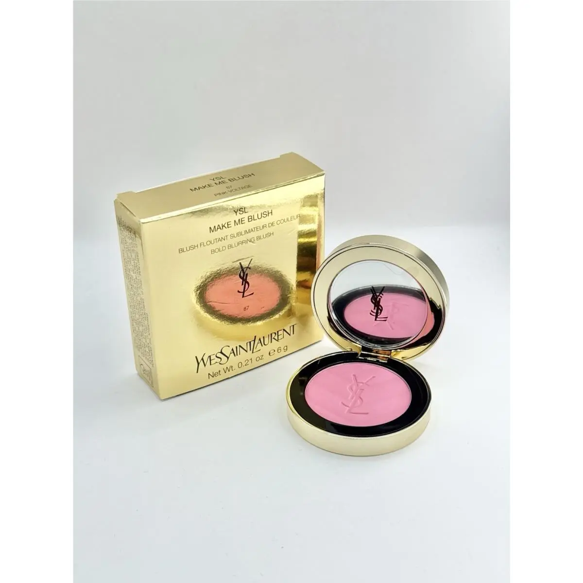Yves Saint Laurent Make Me Blush Bold Blurring Blush - 87 Pink Voltage