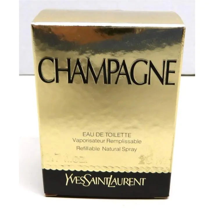 Yves Saint Laurent Champagne Eau de Toilette Spray - 20ml 0.7 oz W/box - France