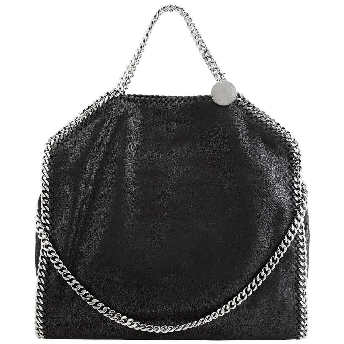 Stella Mccartney Falabella Fold Over Black Ladies Tote 234387W91321000