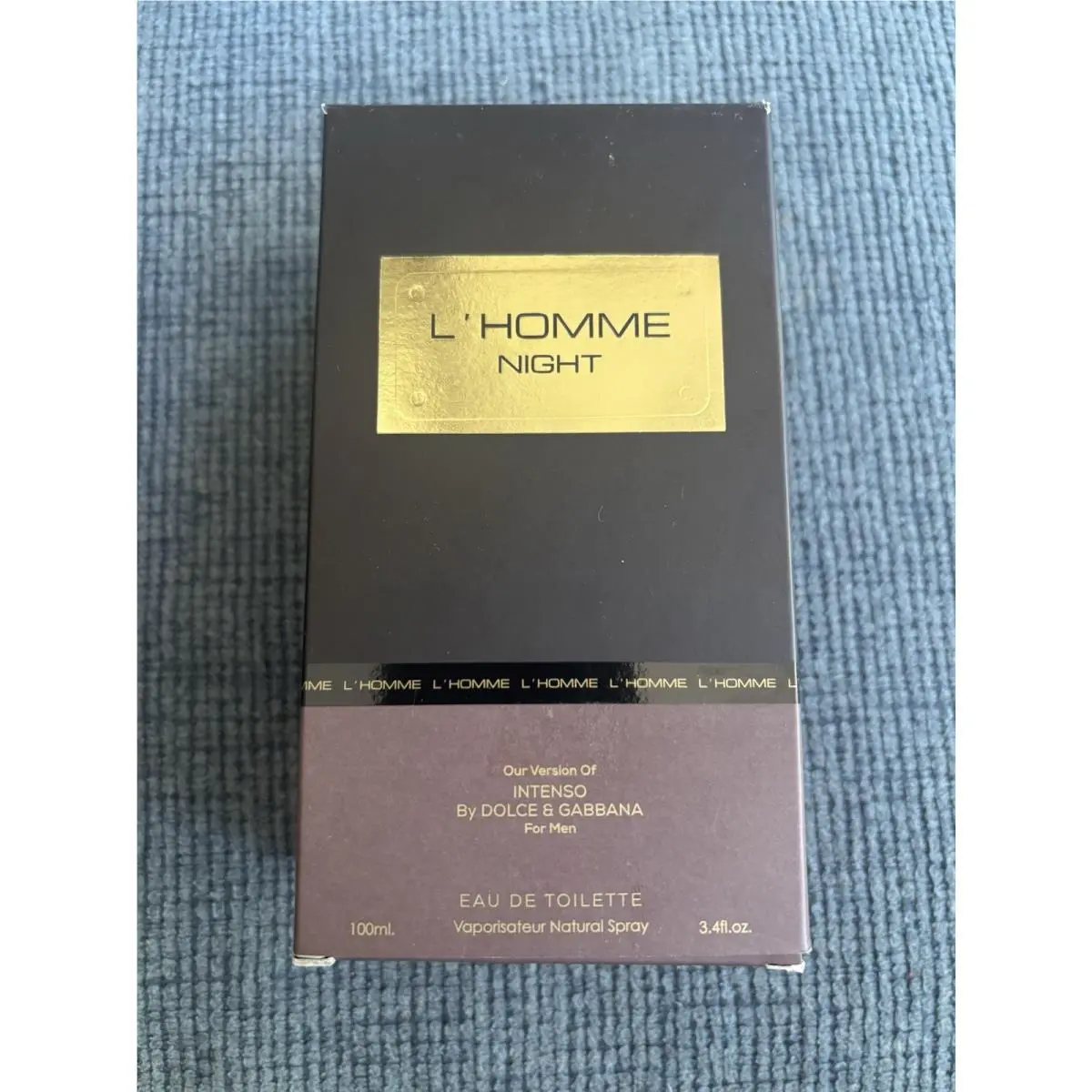 Yves Saint Laurent Dolce Gabbana L`homme Nighcologne 100mL 3.4fl oz - Mirage Brands