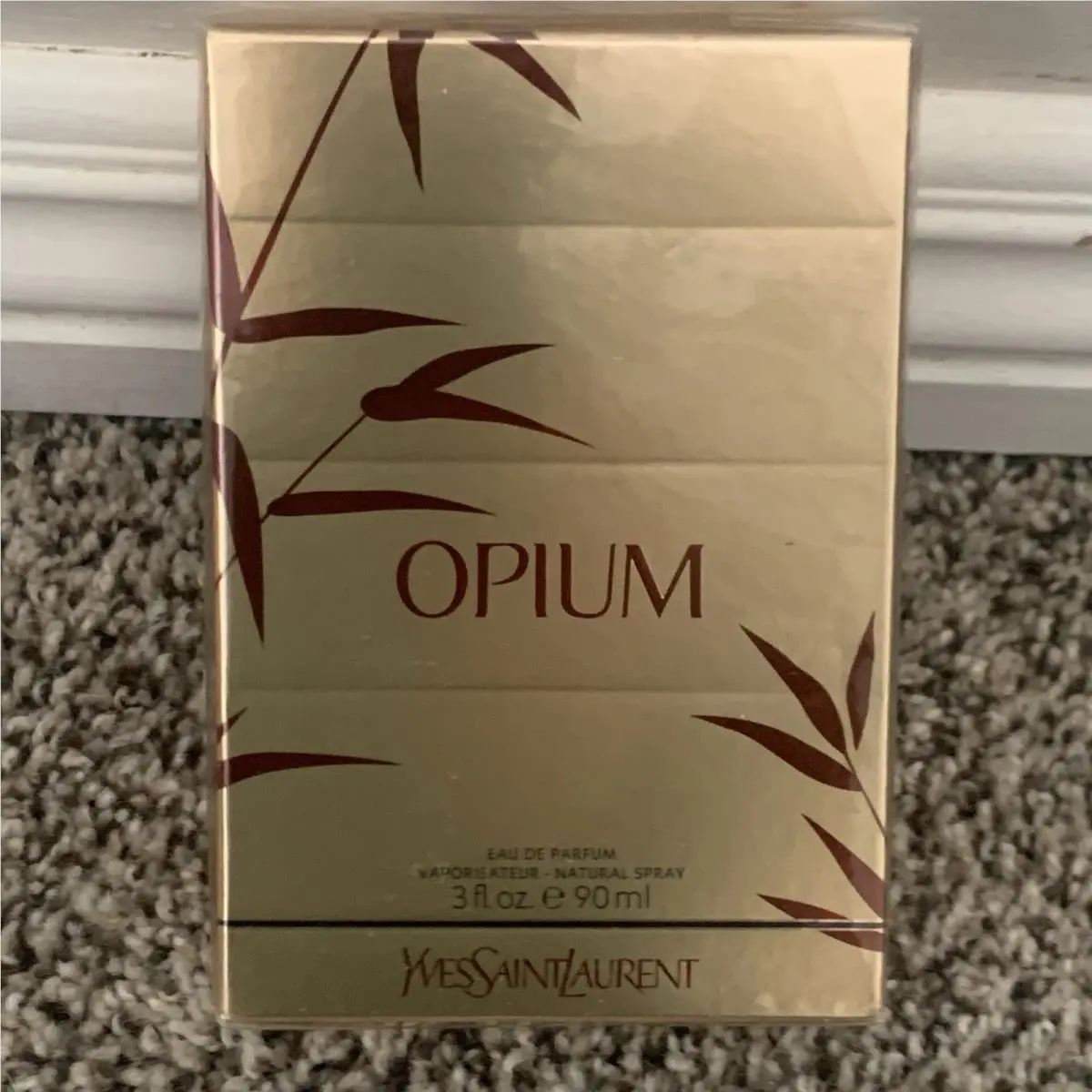 Vintage Opium Yves Saint Laurent 3.0 oz Perfume Eau De Parfum Spray Nos