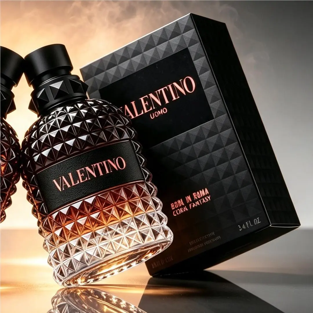 Valentino Uomo Born In Roma Coral Fantasy 100ml 3.4 fl oz Edt Cologne Spray
