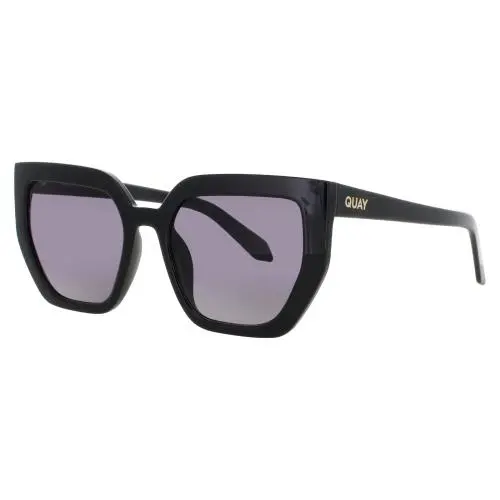 Quay CONTOURED-81731 Sunglasses Sun Glasses Blk/smk Black 45mm