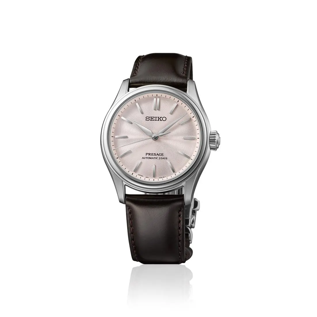 Seiko Presage Automatic Classic Series Beige Dial Men`s Watch HCC003