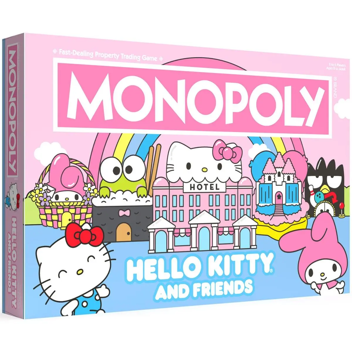 Monopoly: Hello Kitty Friends - Strategy Board Game Ages 8+