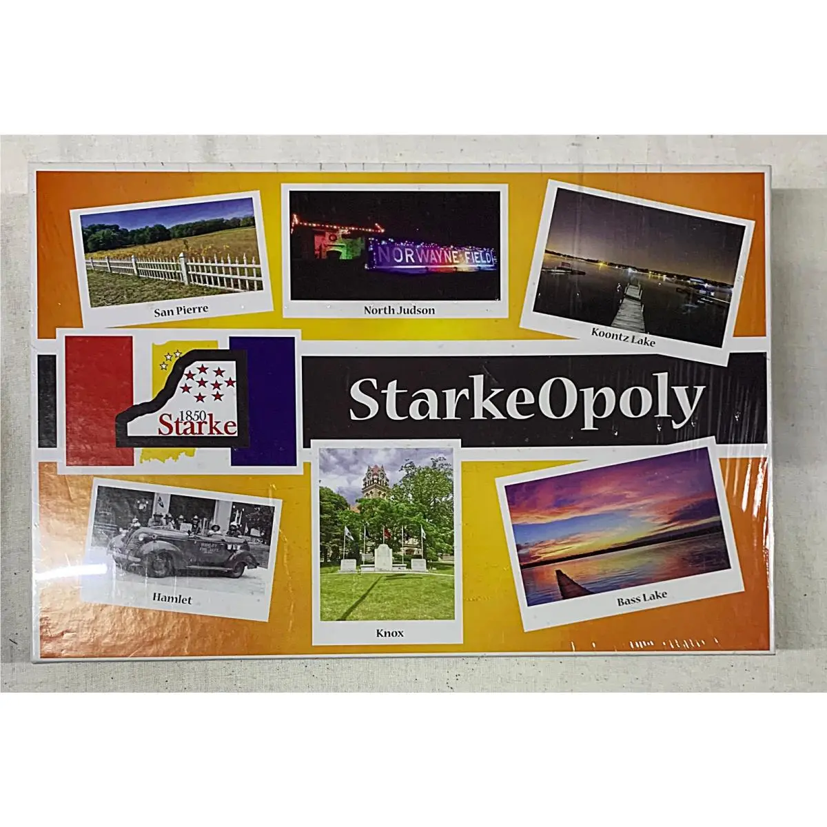 Starkeopoly Board Game Starke Co Ind Knox Hamlet Bass Koontz Lake North Judson