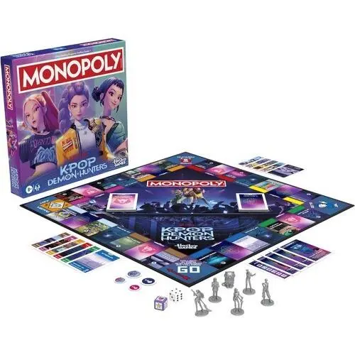 Monopoly - Kpop Demon Hunters Edition Board Game