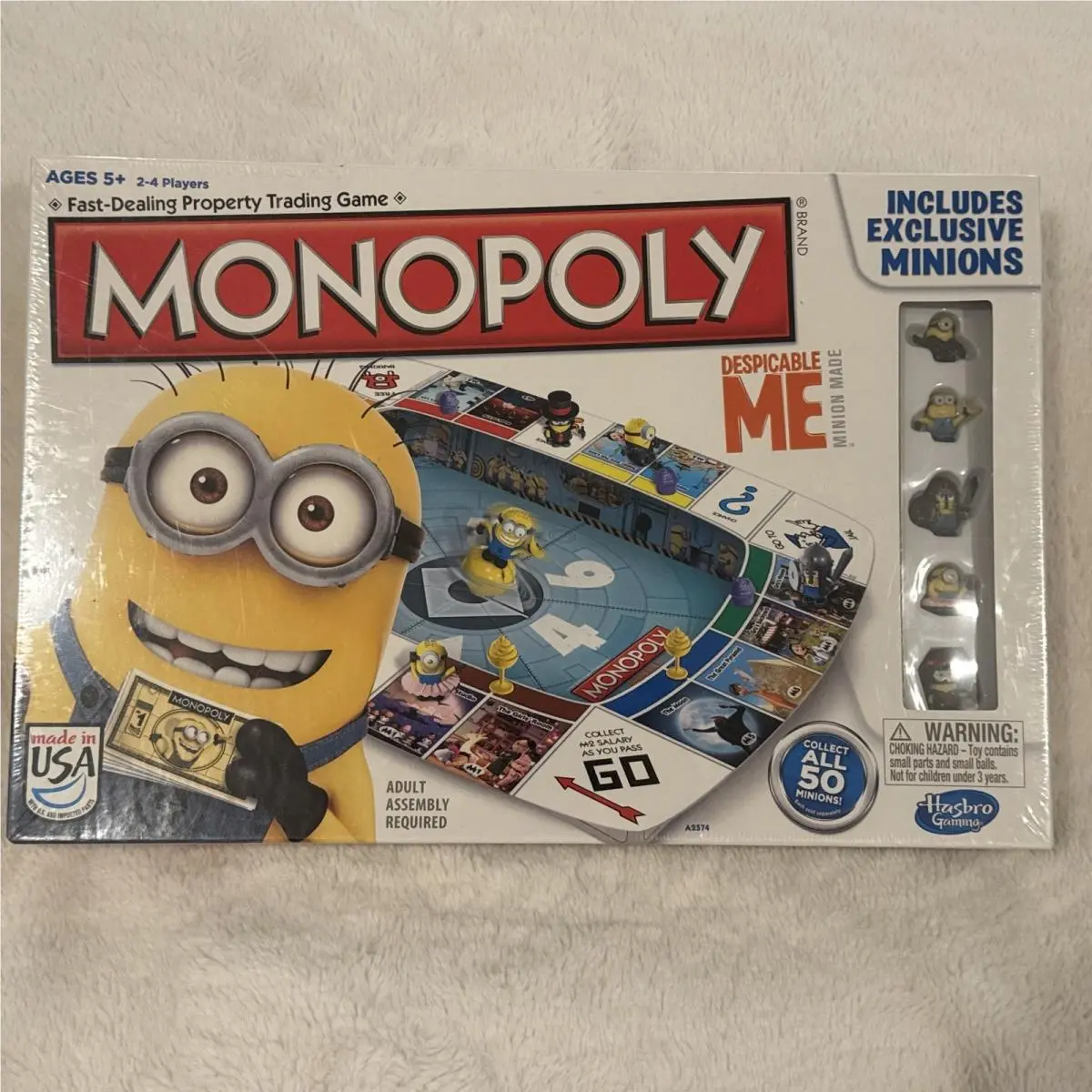 Despicable Me Minion Made Monopoly Board Game