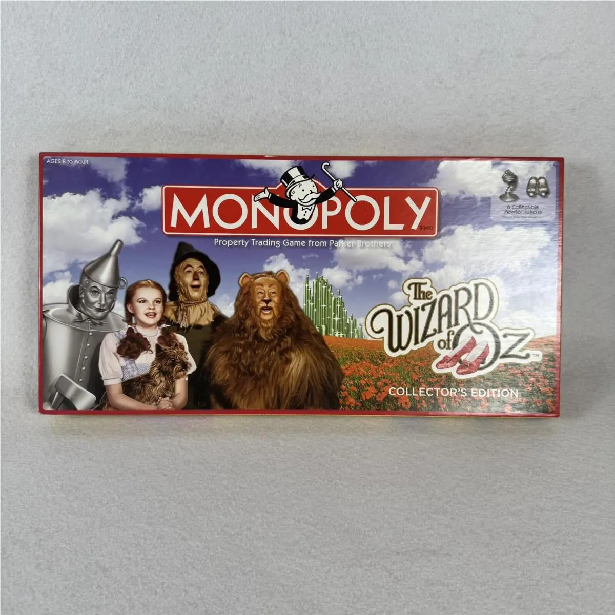 The Wizard of Oz Monopoly Board Game 2008 Collectors Edition