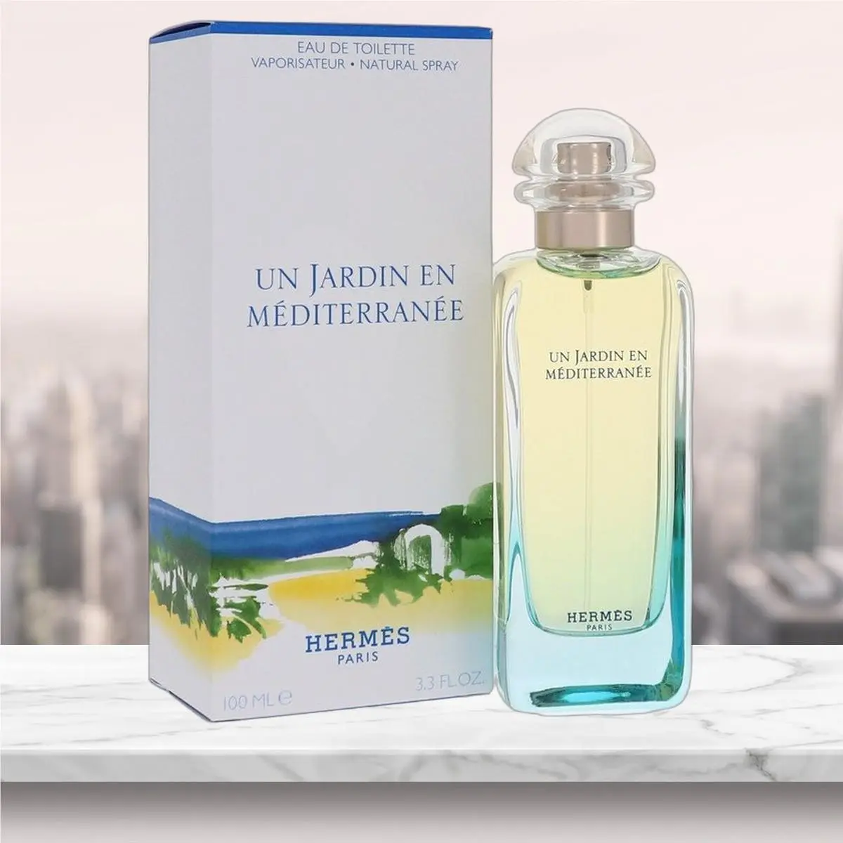Un Jardin En Mediterranee Eau De Toilette Spray Unisex By Hermes - 3.4 oz