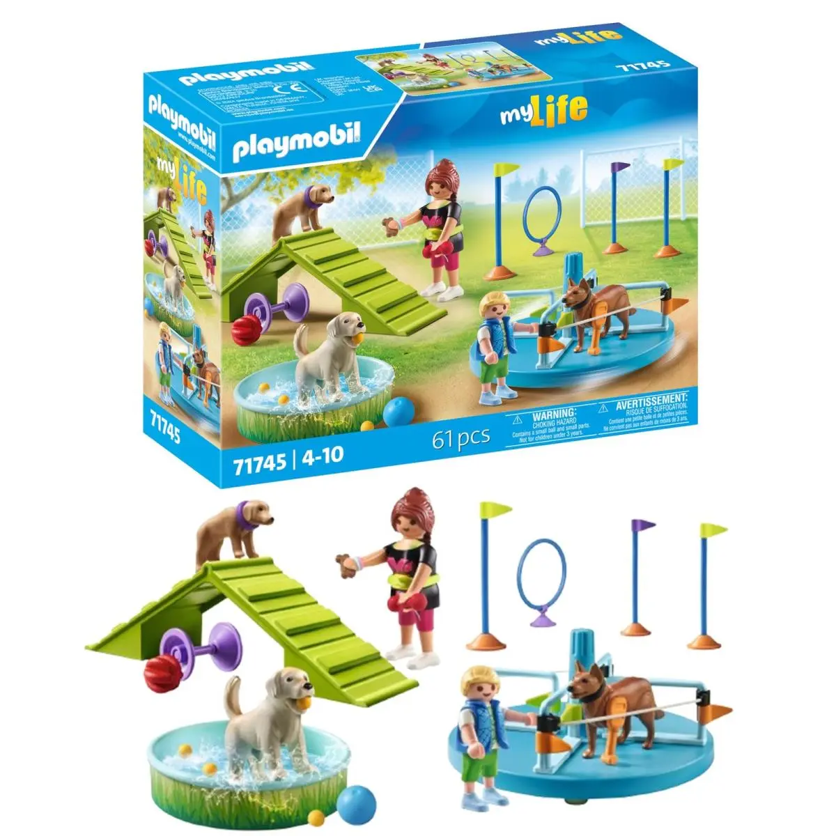 Playmobil My Life Hondenspeelplaats Speelgoed Voor Kinderen Hondenfigure