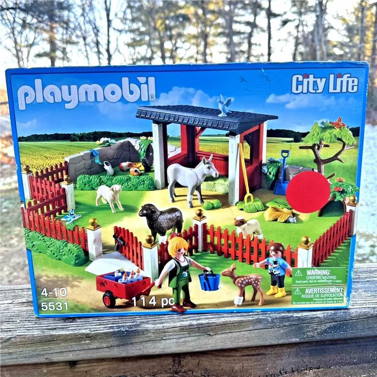Playmobil 5531 City Life Animal Care Station Old Stock