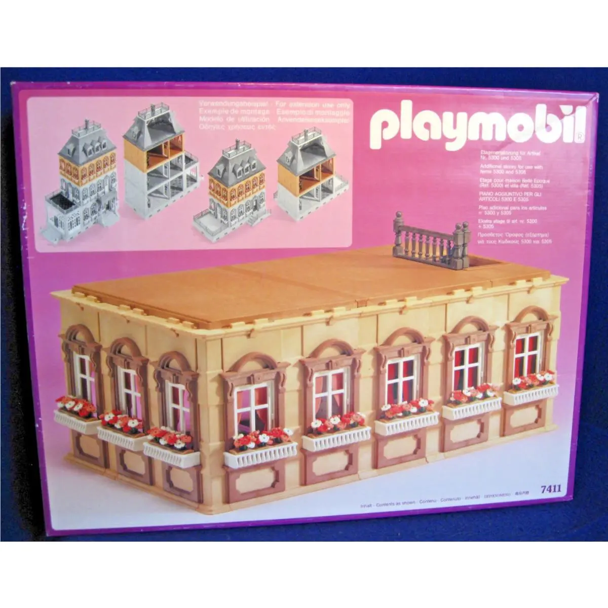 Playmobil 1991 7411 Victorian Mansion Expansion Floor A