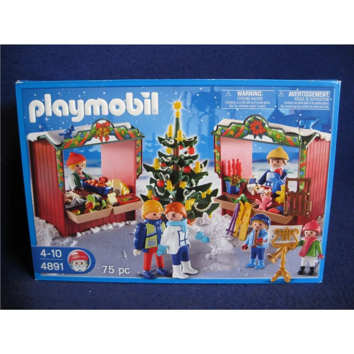 Playmobil 2009 4891 Christmas Market Set