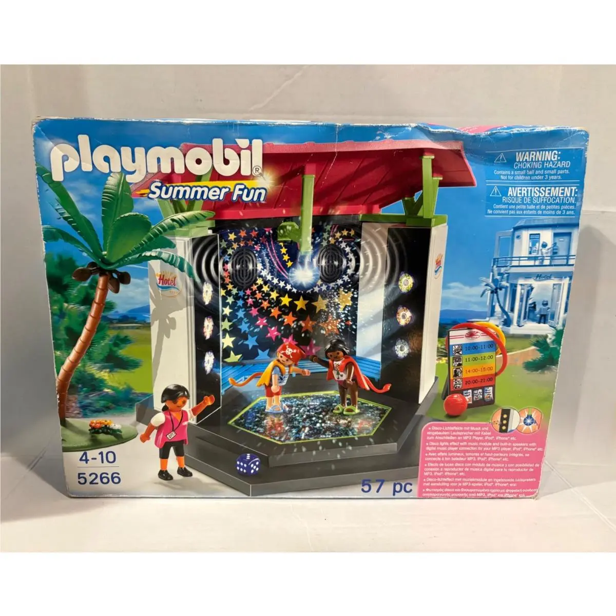 Playmobil 5266 Children`s Club with Disco Summer Fun Hotel Dance Floor Rave