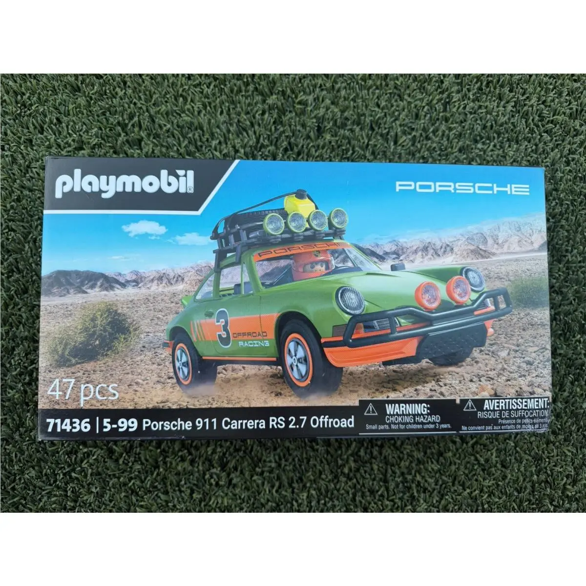 Playmobil Porsche 911 Carrera RS 2.7 Offroad 71436 47 Pcs
