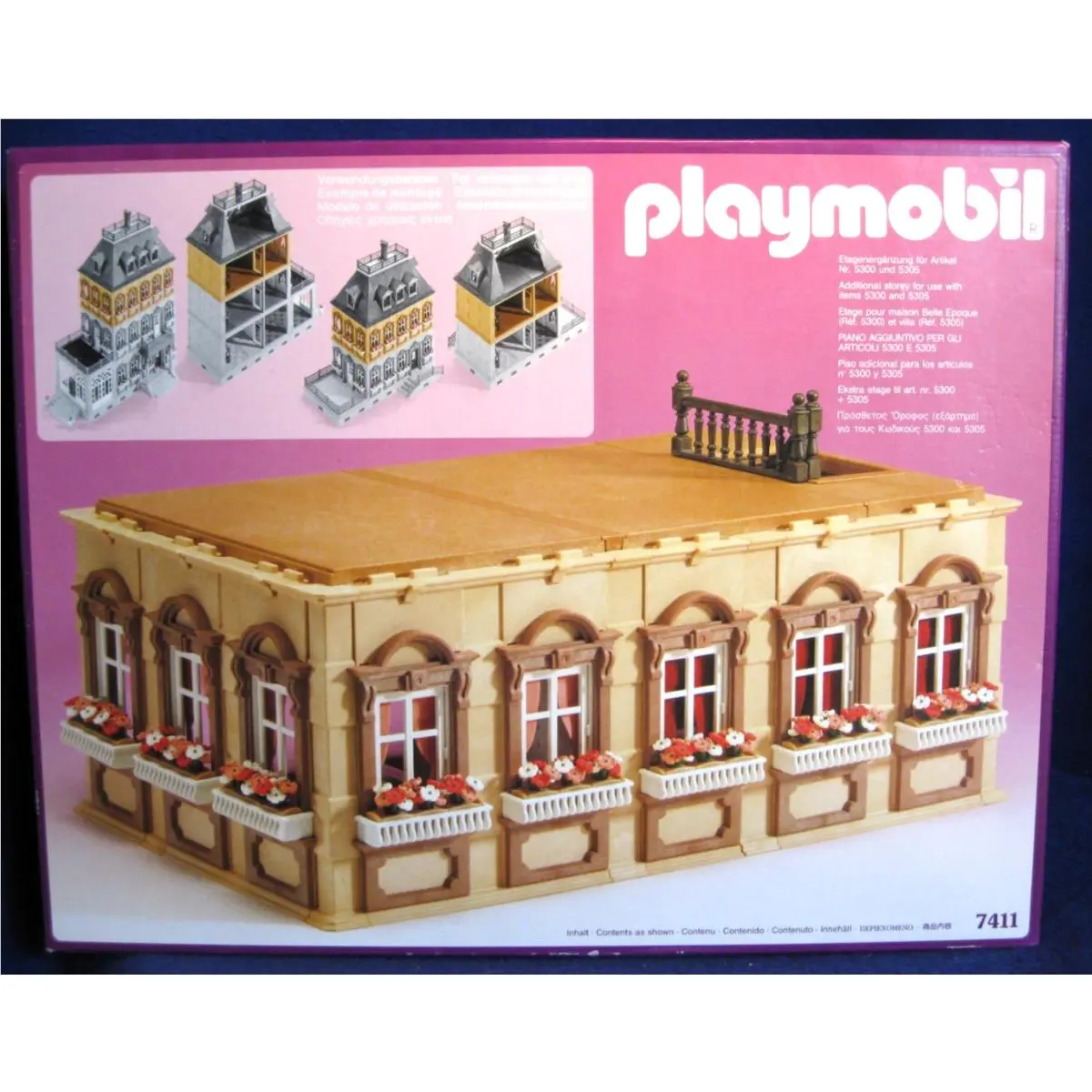 Playmobil 1991/1993 7411 Victorian Mansion Expansion Floor B