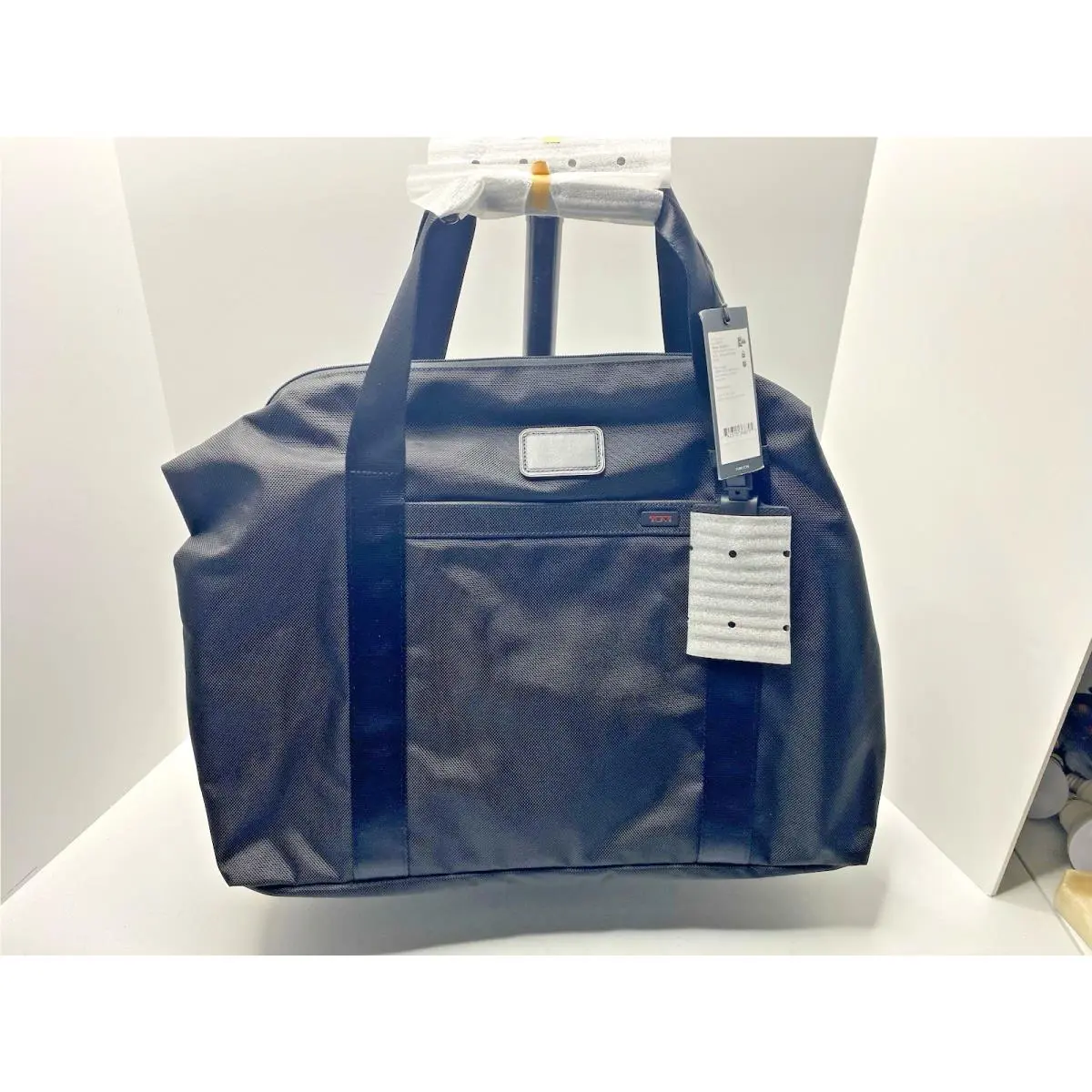 Tumi Corporate Collection Travel Satchel 97218 Black Ballistic Nylon