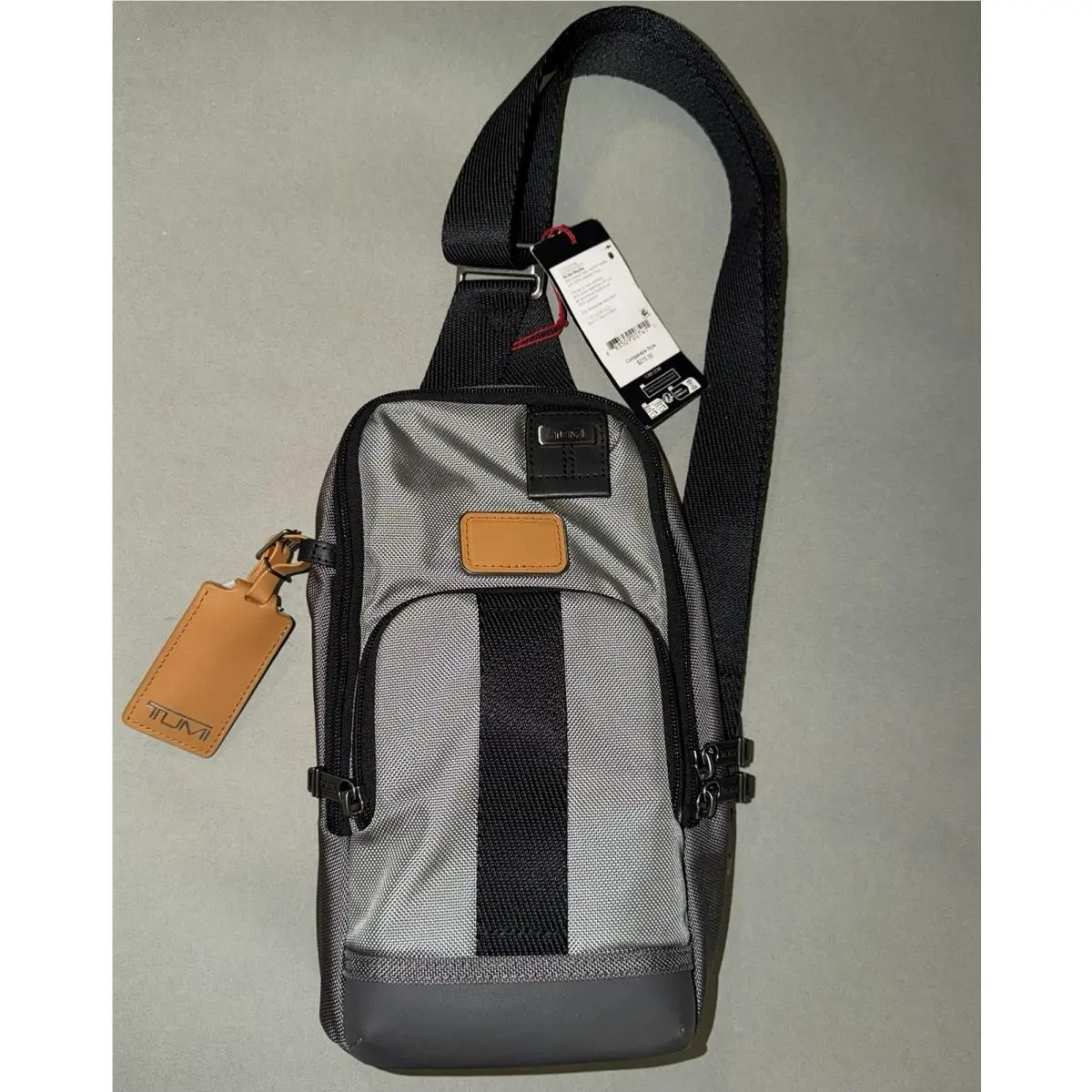 Tumi Fremont Fife 11.75” Slim Sling Bag Backpack - Seal Gray