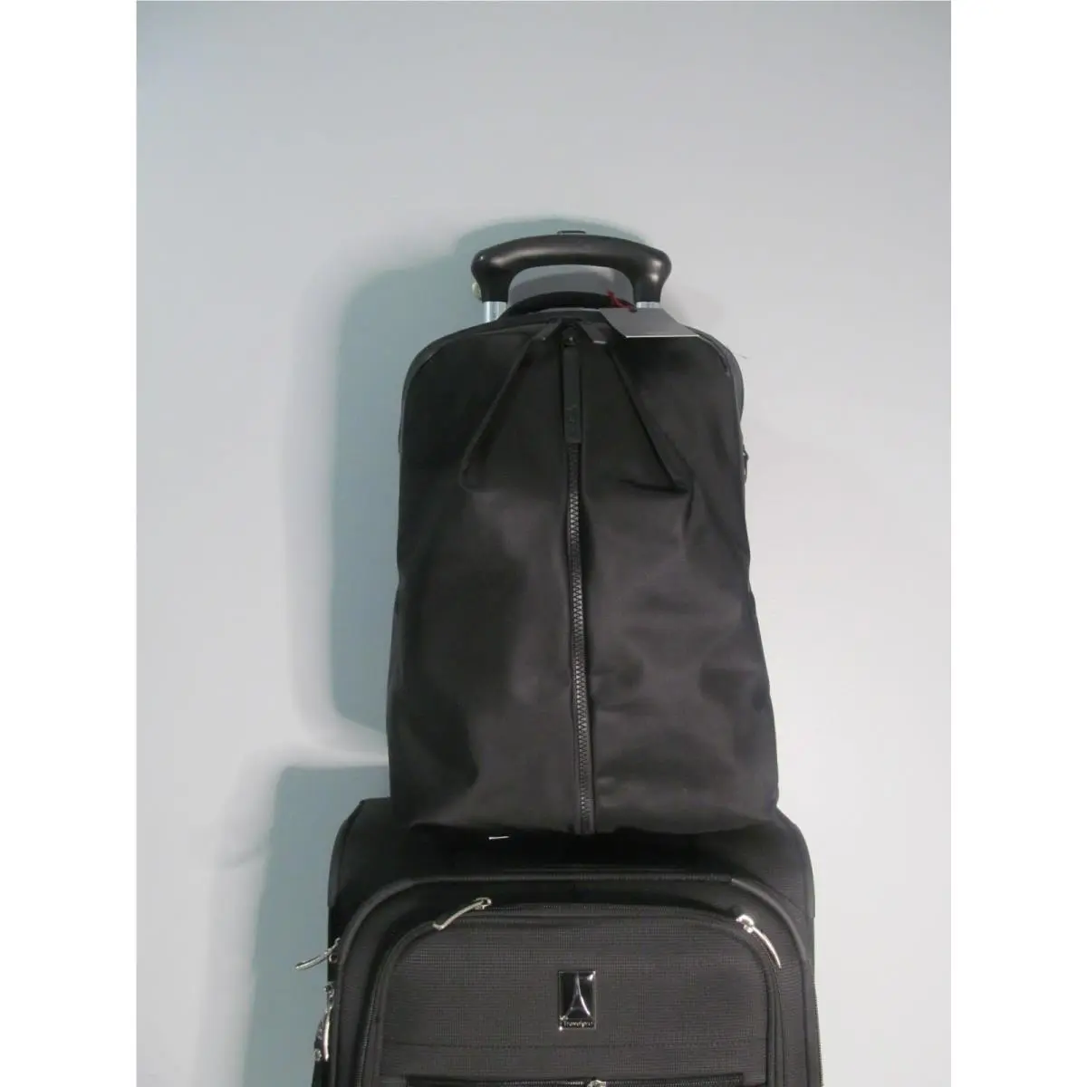 Tumi Myrtle Expandable Black-15 Laptop Tech Backpack Durable Nylon/leather