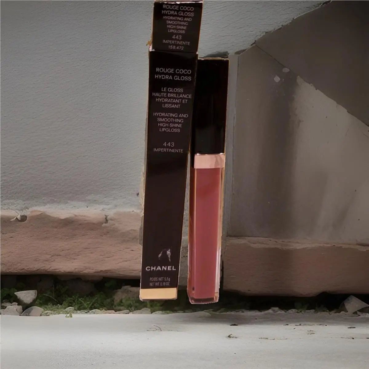 Chanel Rouge Coco Gloss Moisturizing Glossimer 443 Impertinente