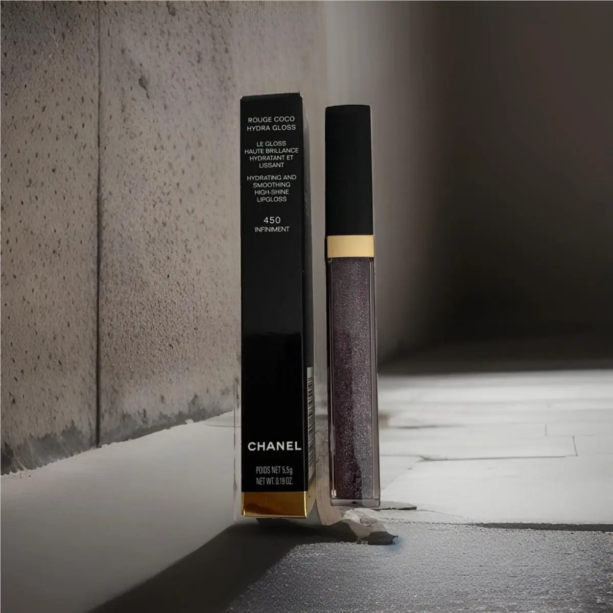 Chanel Rouge Coco Hydra Gloss 450 Infiniment Hydrating High-shine Liquid 0.19 oz