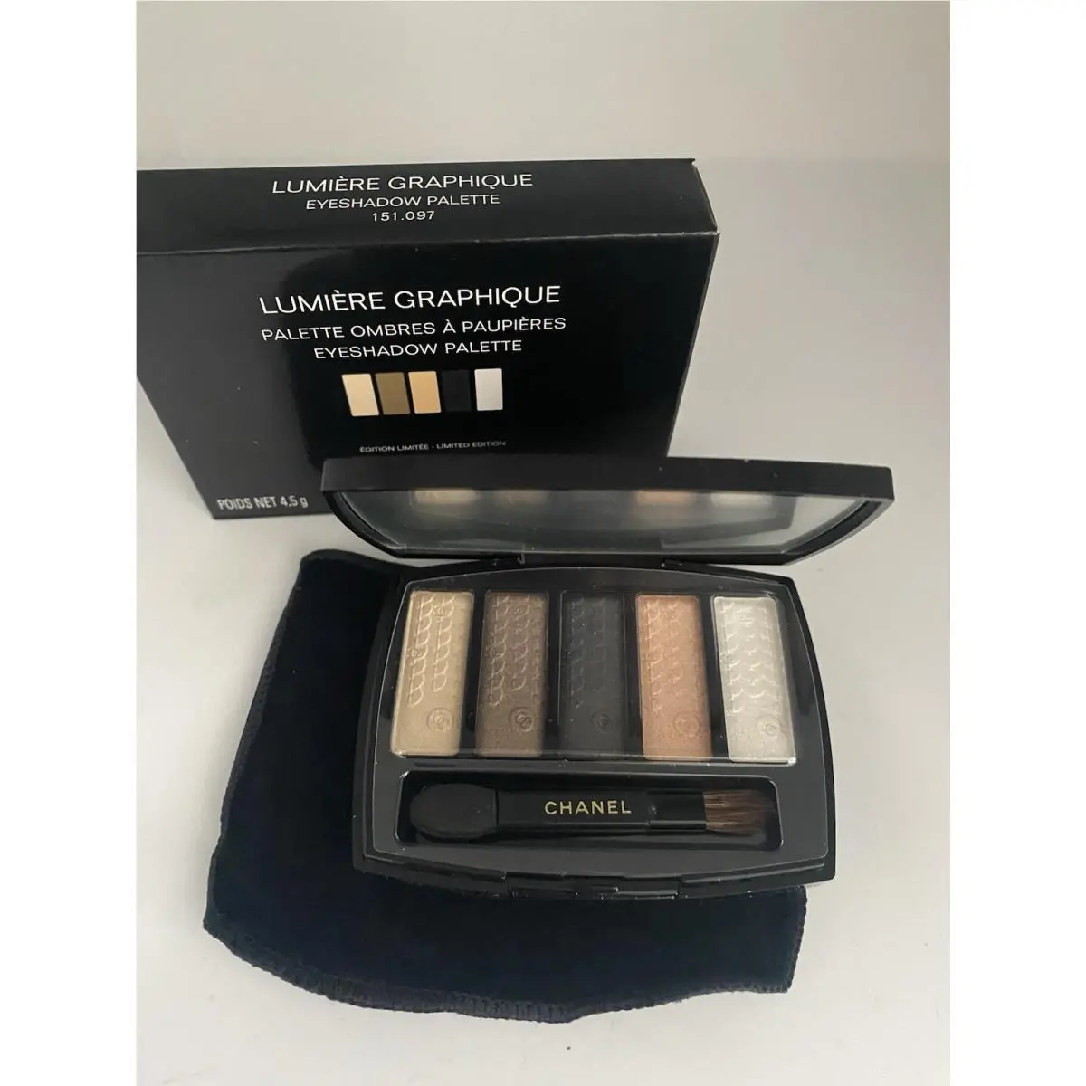 Chanel Lumiere Graphique Eyeshadow Palette Limited Edition