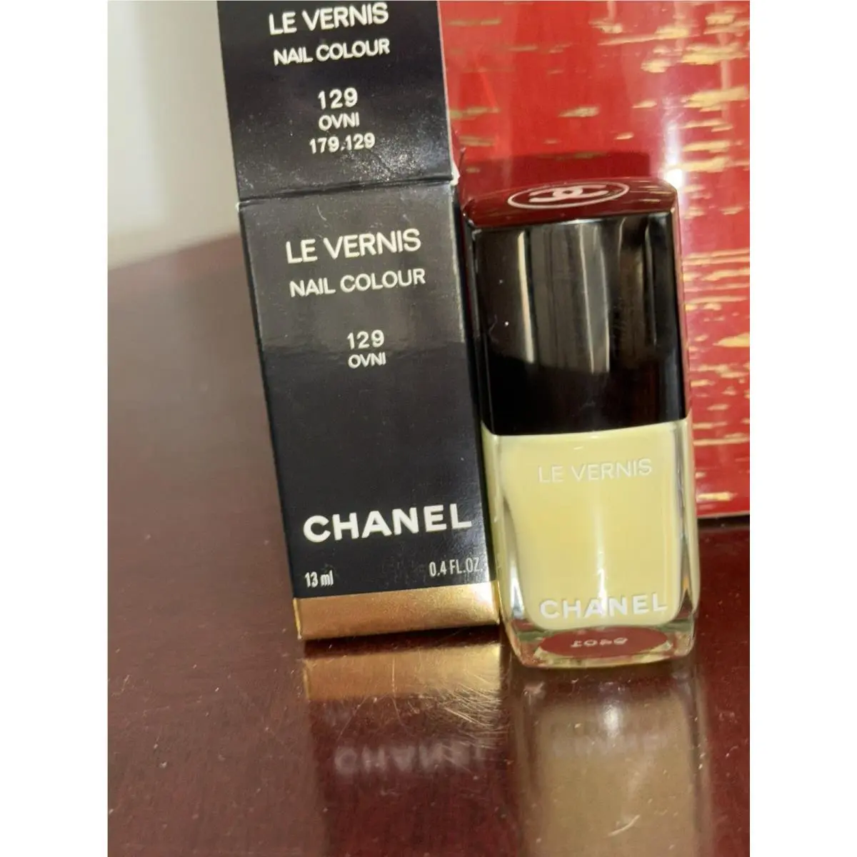 Chanel LE Vernis Nail Colour 129-OVNI A Tangy Yellow