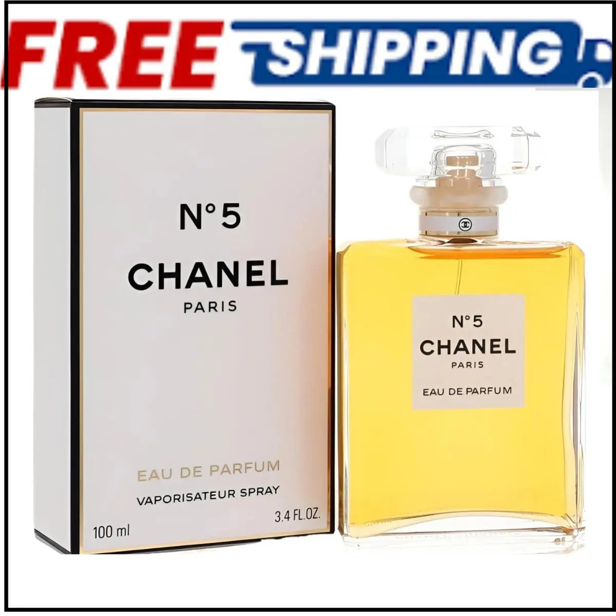 Chanel N°5 Paris Eau De Parfum 3.4 oz 100 ml Women`s Spray