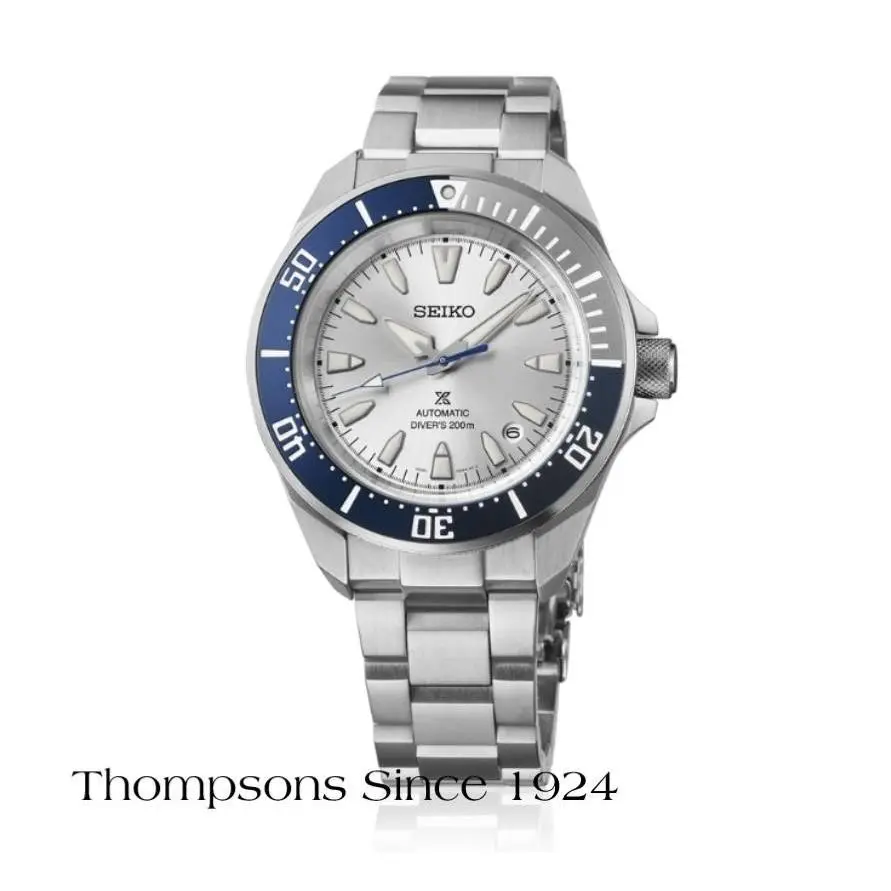 Seiko Prospex SS Automatic Diver Silver Dial LE HBB001