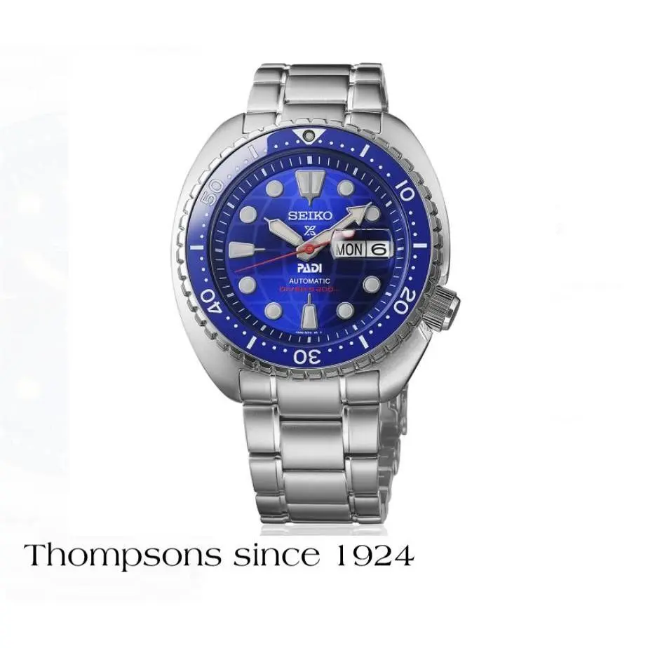 Seiko Prospex SS Automatic Diver Bule Dial Padi LE HBB002