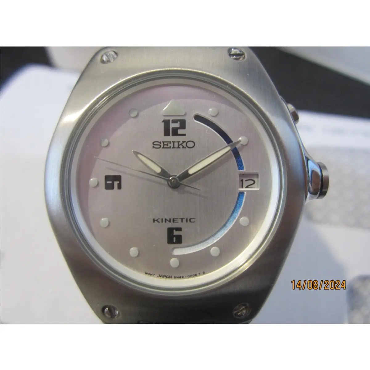 Seiko Men`s Watch Kinetic Sports All S/s SKH293P9