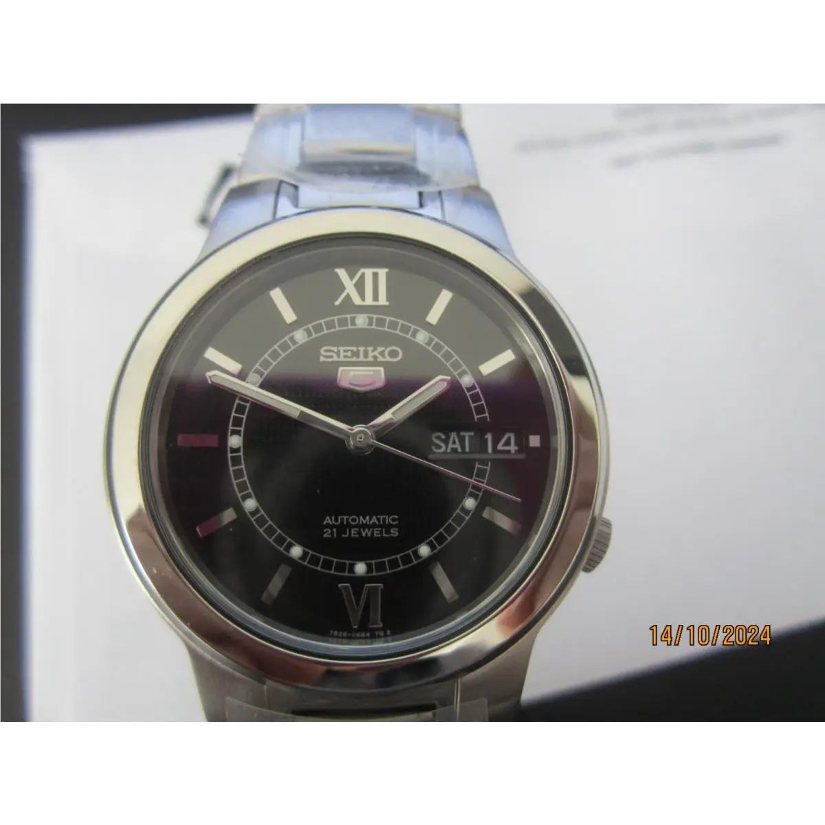 Seiko 5 Men`s Watch Automatic S/s SNKA23