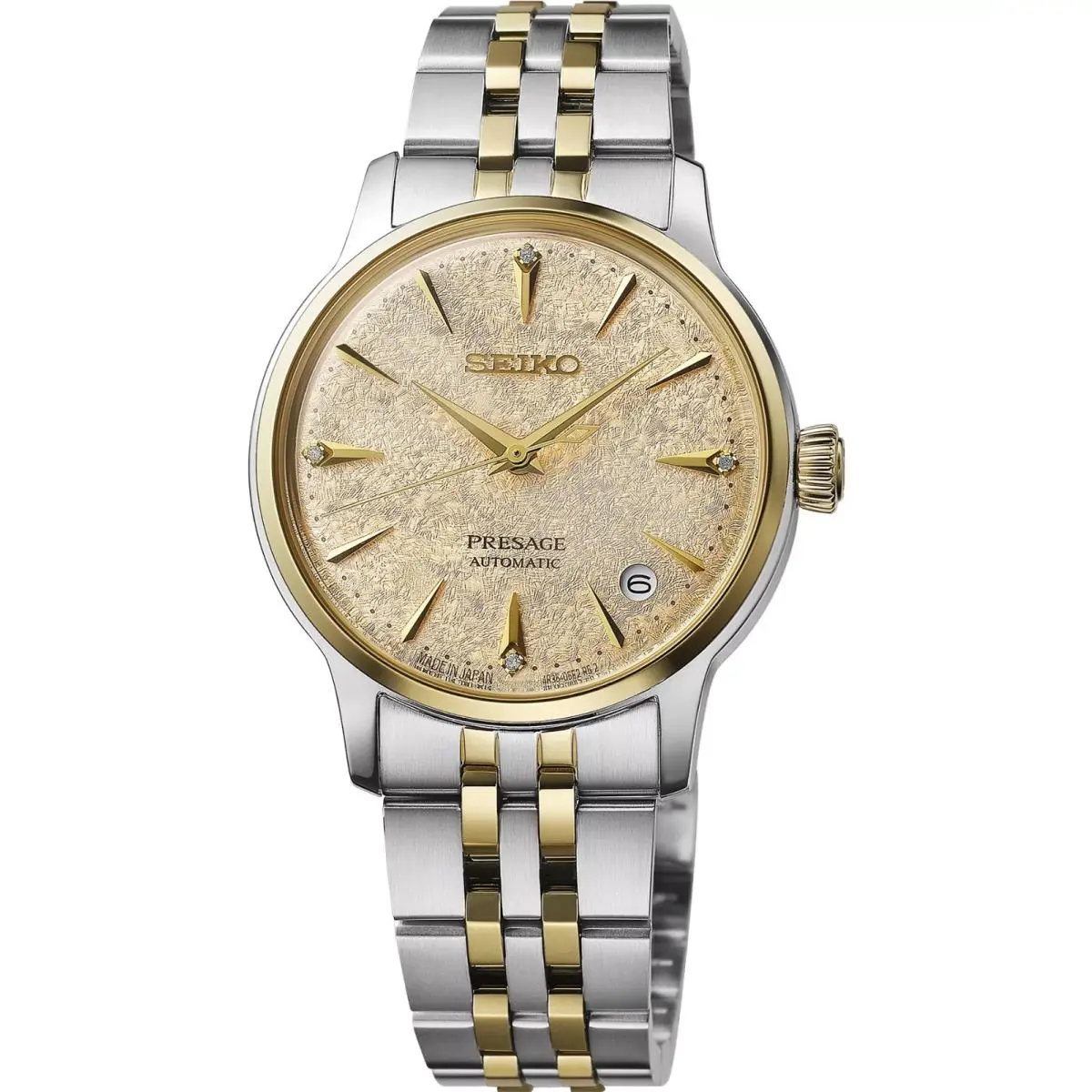 Seiko Women s Presage Cocktail Time Mid-size Two-tone Automatic Watch