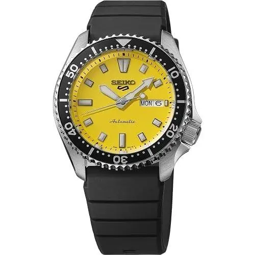 Seiko 5 Sports Men`s Automatic Watch with Stainless Steel Case