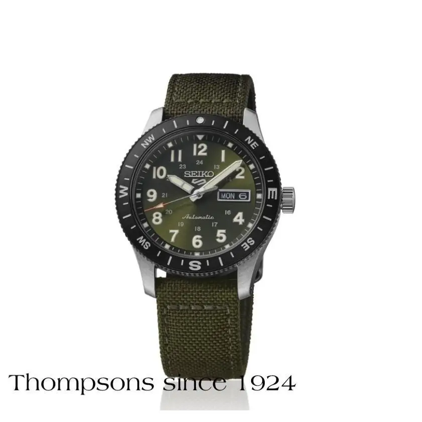 Seiko 5 Sports SS Automatic Green Dial HDB008