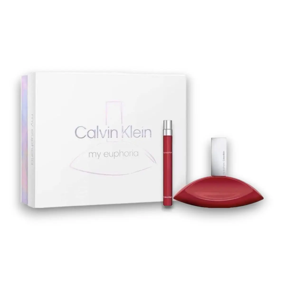 My Euphoria by Calvin Klein Set 2pc`s Eau de Parfum 3.3 Oz Mini Edp .33 oz