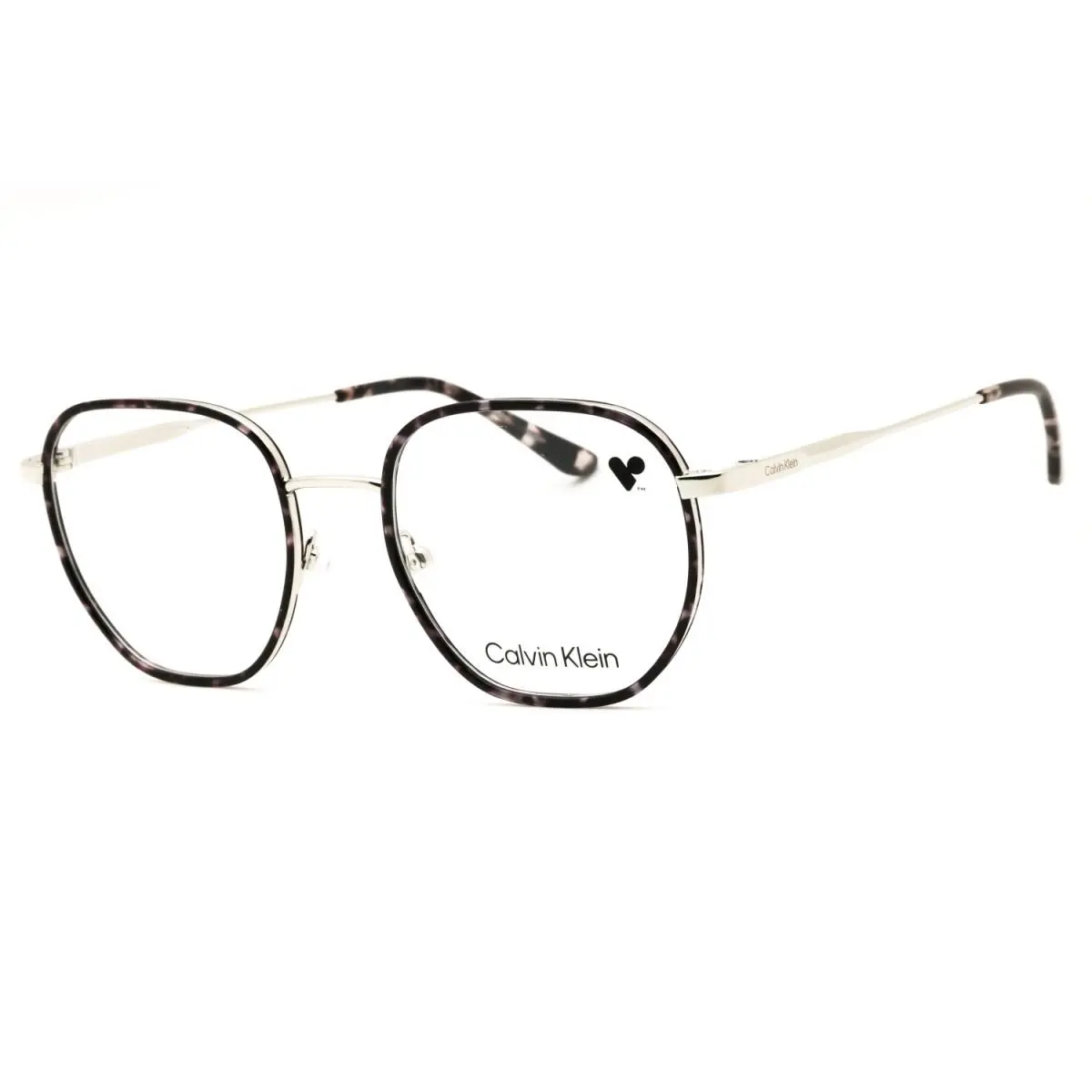 CK24113N 025 Dark Havana 50mm Eyeglasses by Calvin Klein