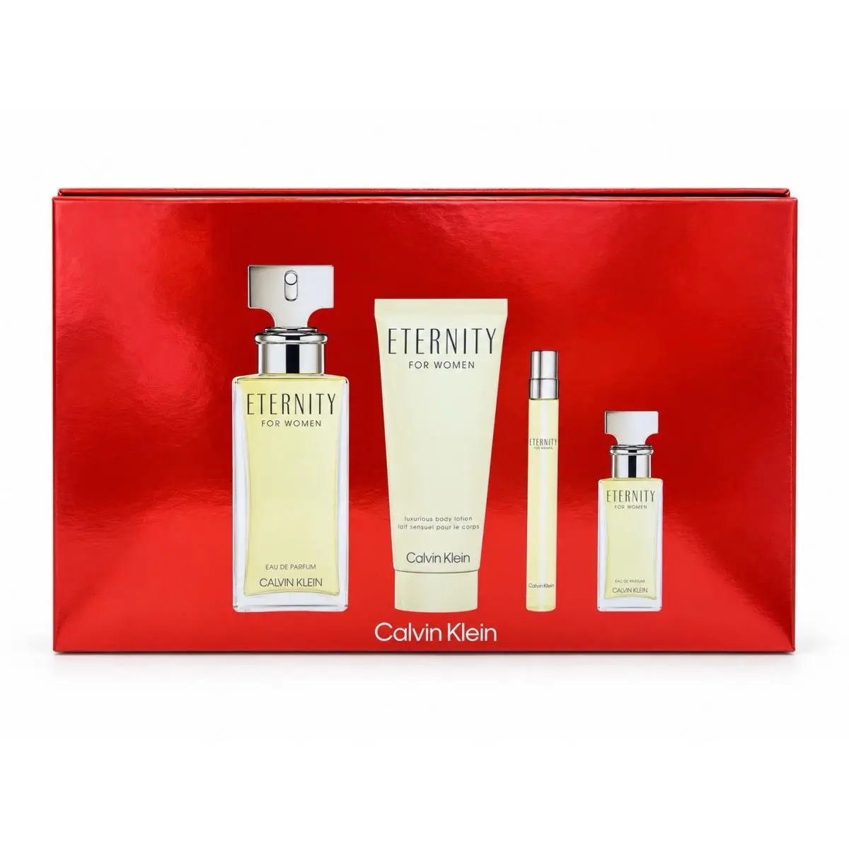 Eternity By Calvin Klein 4pc Gift Set For Women