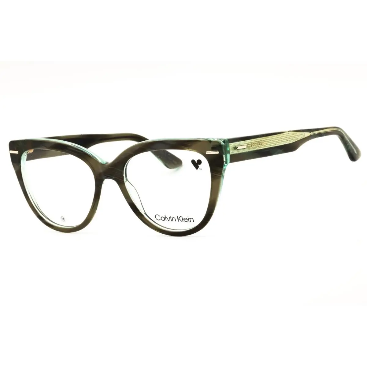Calvin Klein CK24514-031-52 Eyeglasses Frame Size 52mm 17mm 145mm Striped Women