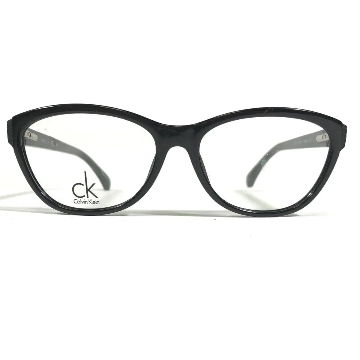 Calvin Klein ck5816 001 Eyeglasses Frames Black Round Cat Eye Full Rim 52-15-135