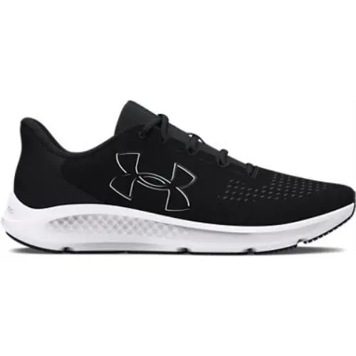 Under Armour Women`s UA Charged Pursuit 3 Big Logo Running Shoes Black/black/whi